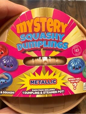 Metallic Kids Toy - Pink & Blue Dumpling Surprise
